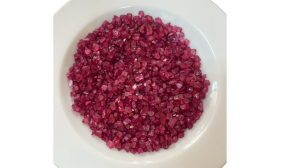 Dekoration Sten Glas - 2-4 mm - 600 g - Bordeaux