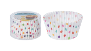 Muffinsforme - Prikket multifarvet - 60 stk.