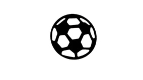Fodbold / Hndbold - 3 cm - 25 farver - 10 stk./ps