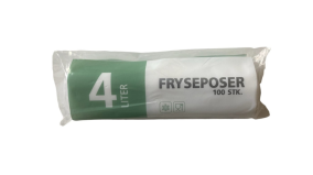 Fryseposer - 4 liter - 100 stk.