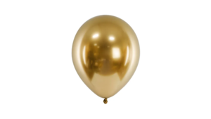 Balloner Glossy - 30 cm - Guld - 10 stk./ps