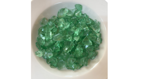 Dekoration Sten Glas  - 1-2 cm - 600 g - Grn