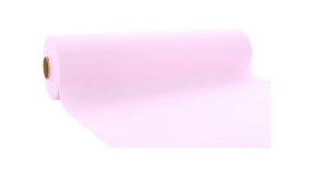 Airlaid Bordlber 40 cm x 24m Hell Rosa - Stoflignende - Mank
