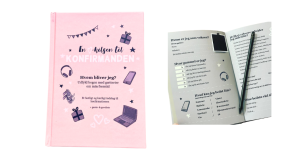 Falk og Bille Gstebog - Konfirmanden Rosa