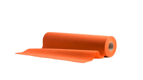 Airlaid Bordlber 40 cm x 24m Orange - Stoflignende - Kongsre