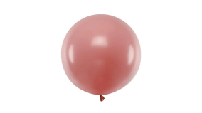 Jumbo Ballon 60 cm - Pastel Wild Rose - 1 stk./ps