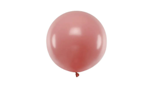 Jumbo Ballon 100 cm - Pastel Wild Rose - 1 stk./ps