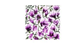 Servietter - 33x33 - Magnolia Lilla
