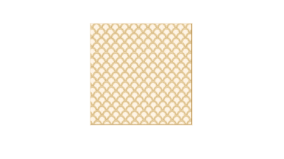 Servietter - 33x33 - Guld buer m. prikker