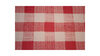 Damask Papir Rulledug 50m Rde / Hvide Tern - Kongsre