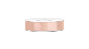 SATIN Light Peach - Satinbnd 12 mm x 25 m