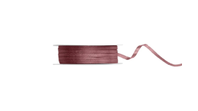 SATIN - Dark Dusty Rose - Satinbnd 3 mm x 50 m