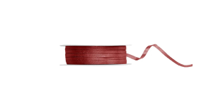 SATIN - Deep Red - Satinbnd 3 mm x 50 m