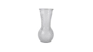 Vase Glas 7x17 cm. Klar